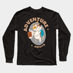 adventure awaits Long Sleeve T-Shirt